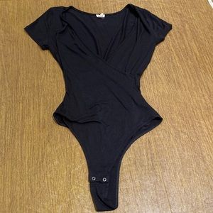 Black Wrap Garage Body Suit